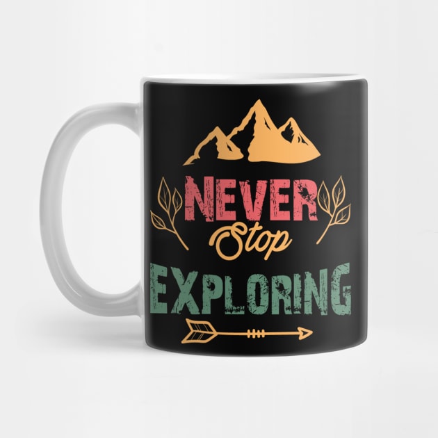 Never Stop Exploring by ManulaCo